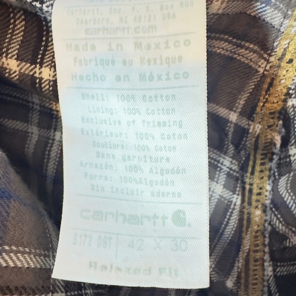 Carhartt Men's Relaxed Blue Jeans - Picture 5 of 6